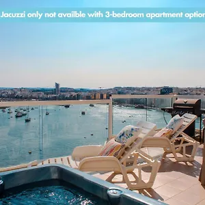  Apartment Exceptional Tigne Seafront By Shortletsmalta